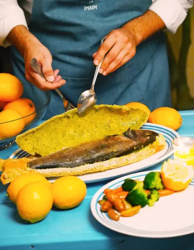 Italian Style branzino, the best fish restaurant in Miami Beach